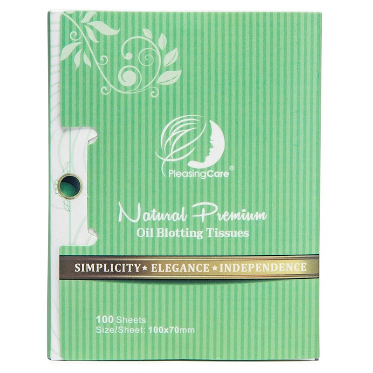 PleasingCare Natural Green Tea Oil Absorbing Tissues (100-Pack)
