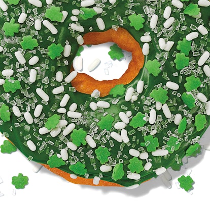 Dunkin's St. Patrick's Day 2020 Donut is a super festive bite.