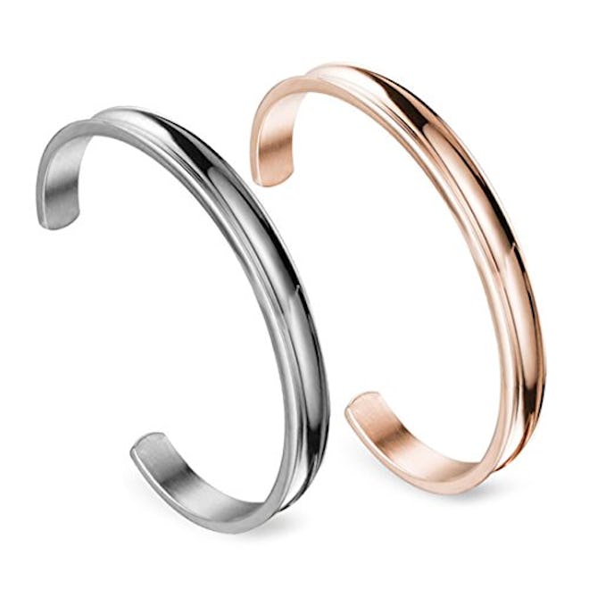 Zuo Bao Stainless Steel Cuffs