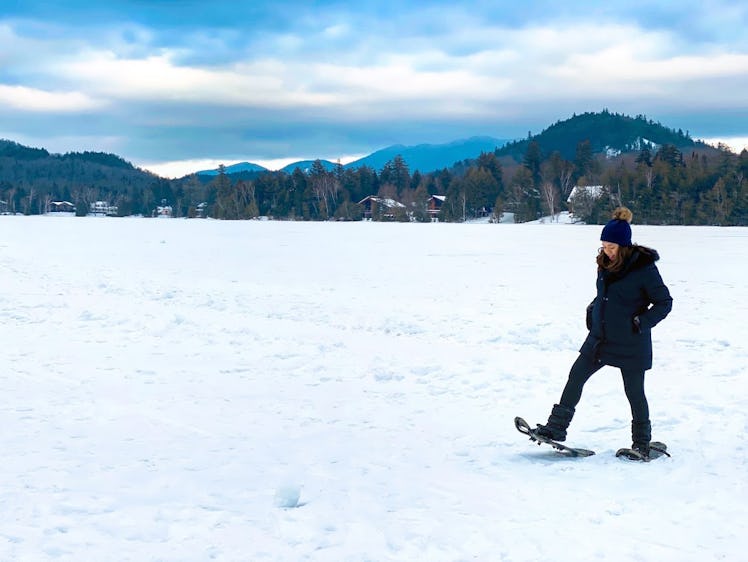 Kaitlin Cubria in Lake Placid, New York
