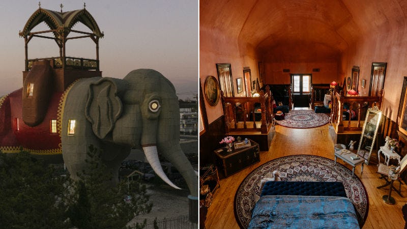 Rent New Jersey's Lucy The Elephant Statue On Airbnb For An