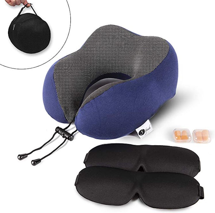 Softouch Memory Foam Travel Pillow