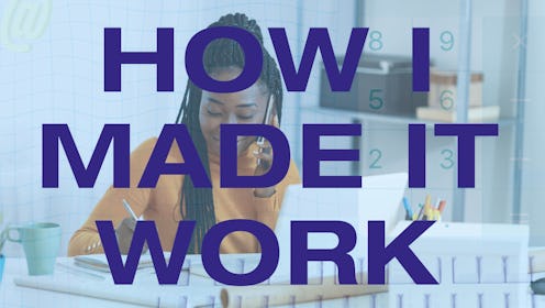 A 33-year-old photoshoot producer from the Lake District in the background of the text: 'How I made ...