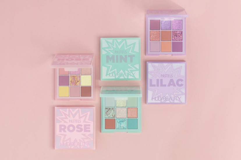 Huda Beauty's new Pastel Obsessions eyeshadow palettes are perfect for spring