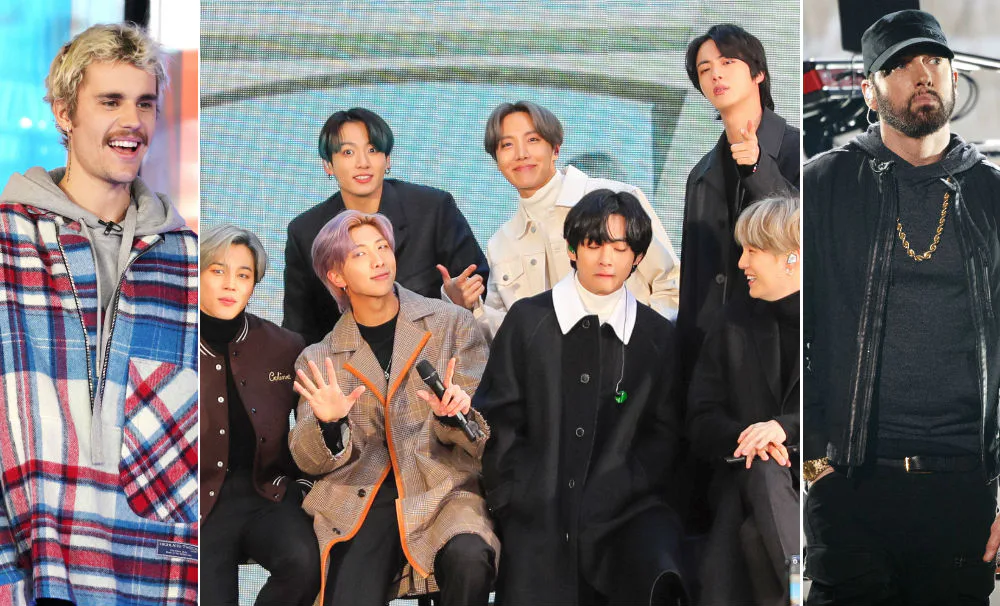 BTS' 'Map Of The Soul: 7' Broke Major Records Set By Justin Bieber