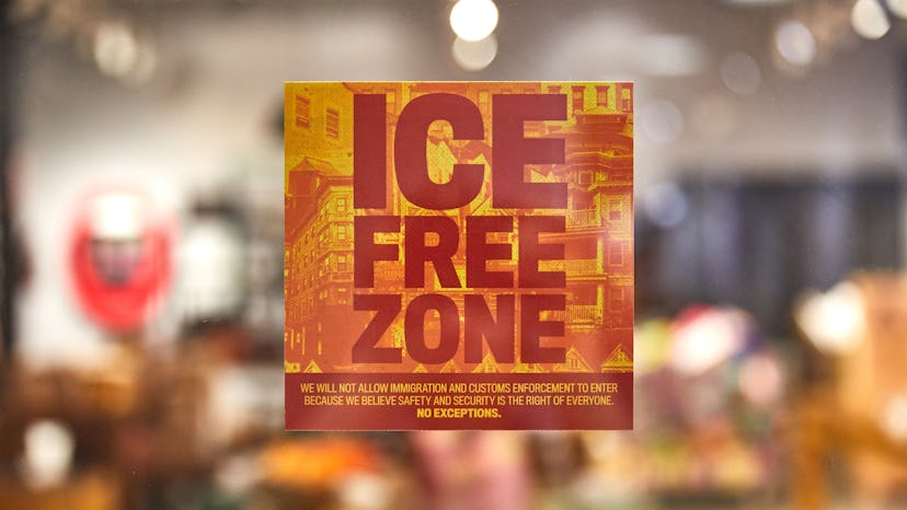 Lush stores will become ICE free zones as part of the brand's new Free To Move campaign. 