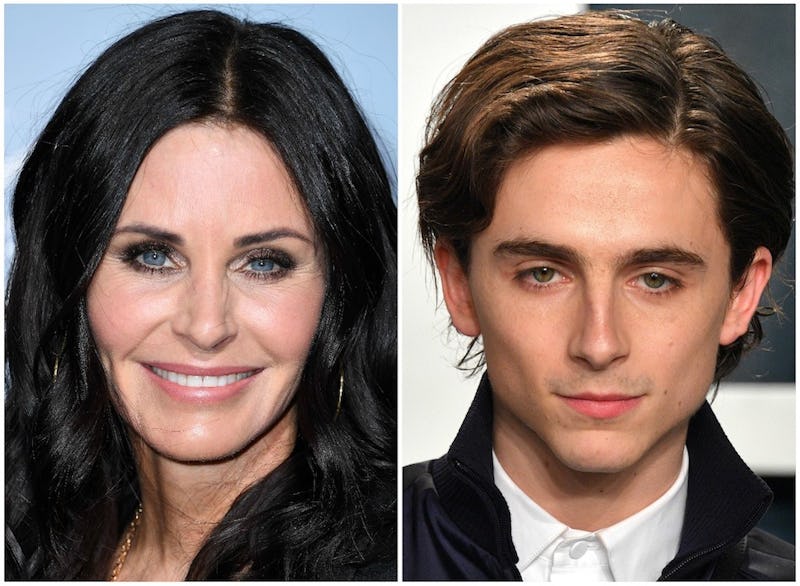 Courteney Cox Would Cast Timothée Chalamet In A 'Friends' Reboot