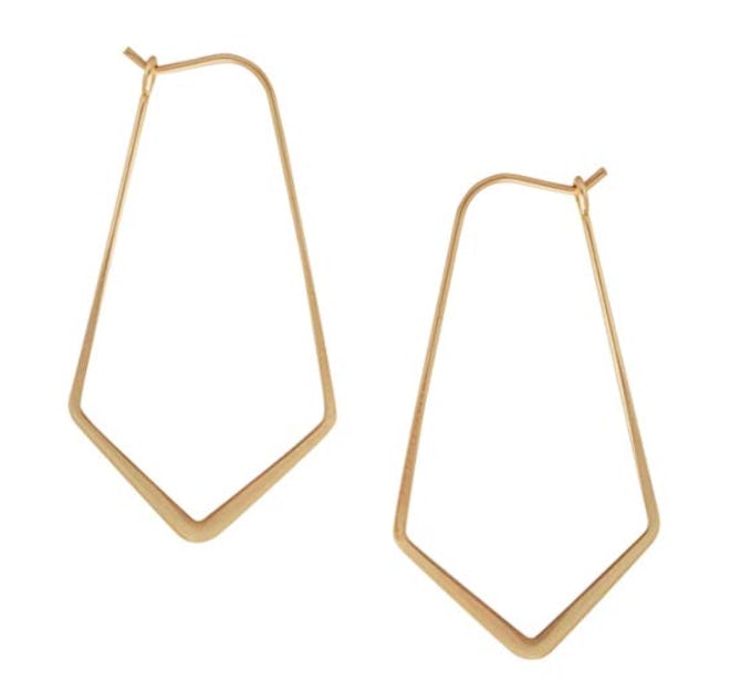 Humble Chic Geometric Hoop Earrings 