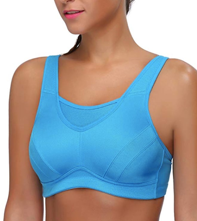 Wingslove Full-Coverage High-Impact Wire-Free Sports Bra