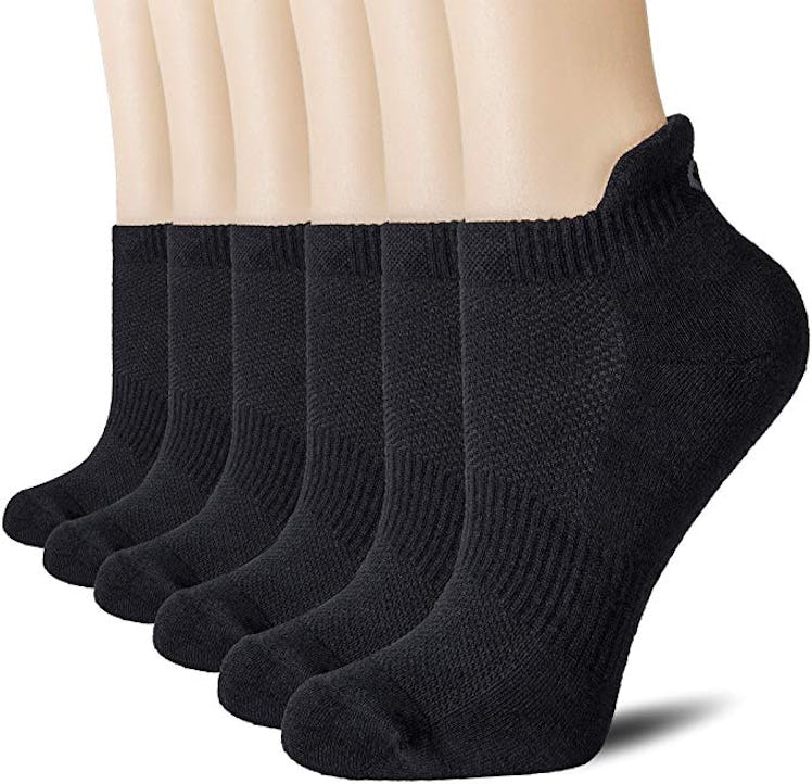 CelerSport Ankle Athletic Unisex Running Socks (6-Pack)