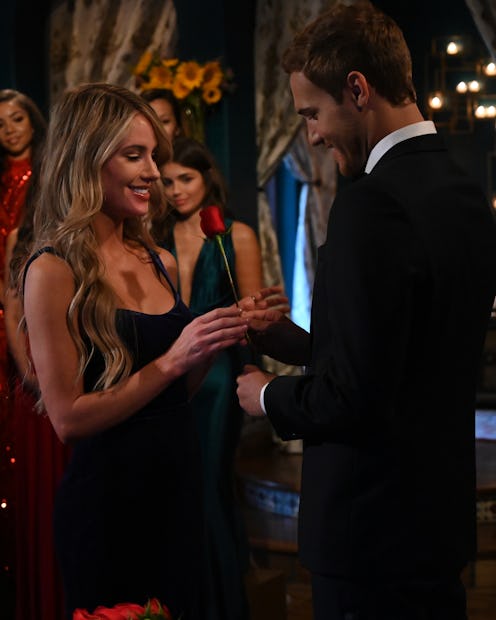 Victoria P. and Peter on The Bachelor