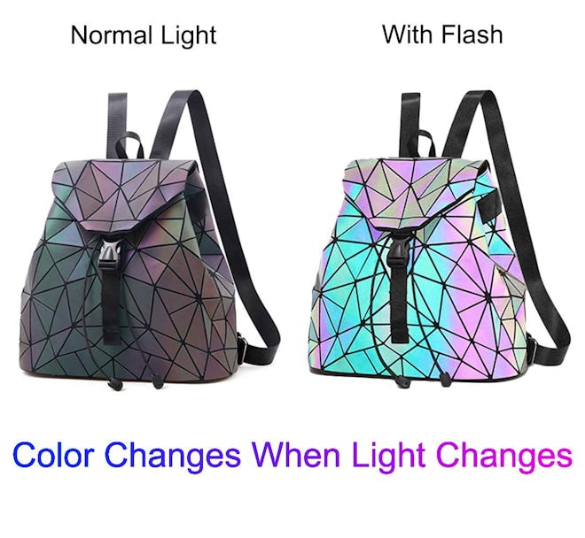 FZChenrry Geometric Backpack 