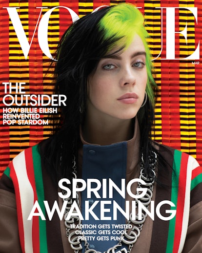 Billie Eilish's Vogue cover is actually four different covers for the magazine's March issue. 