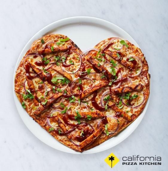 California Pizza Kitchen's Heart-Shaped Pizzas For ...