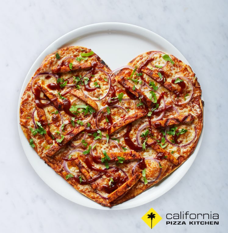 California Pizza Kitchen's Heart-Shaped Pizzas For Valentine's Day are back by popular demand.
