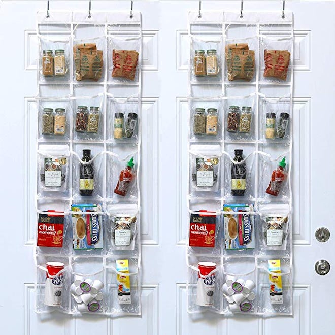 Simple Houseware Hanging Pantry Organizer (2-Pack)