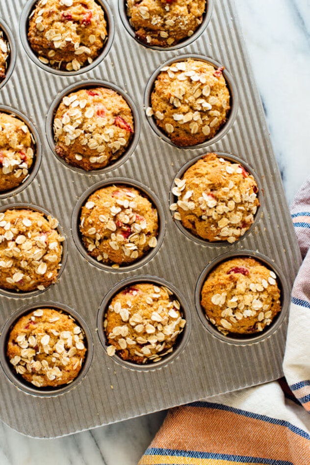 Valentine's Day muffins can be made ahead of time, and are the perfect sweet recipe.