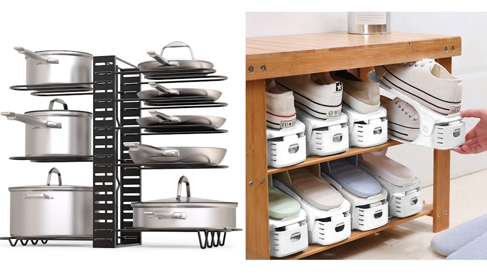 30 Genius Products That Make Your Cabinets Closet Look 10x More