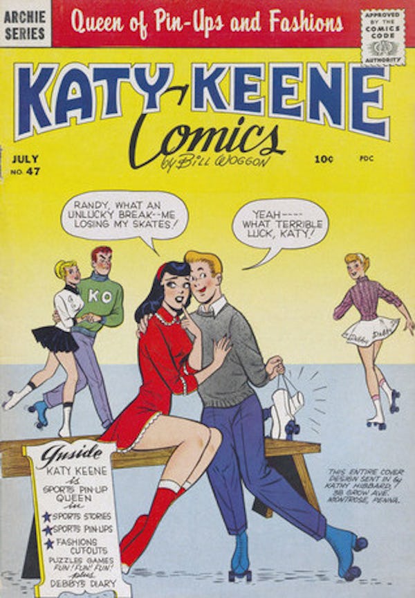 Katy Keene Comic Book #47 cover
