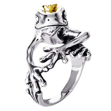 Disney's The Princess and the Frog Crowned Frog Ring