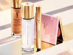 YSL Beauty's new Touche Éclat primer and bronzing highlighter.