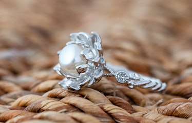 Disney's The Princess and the Frog Water Lily Pearl Ring