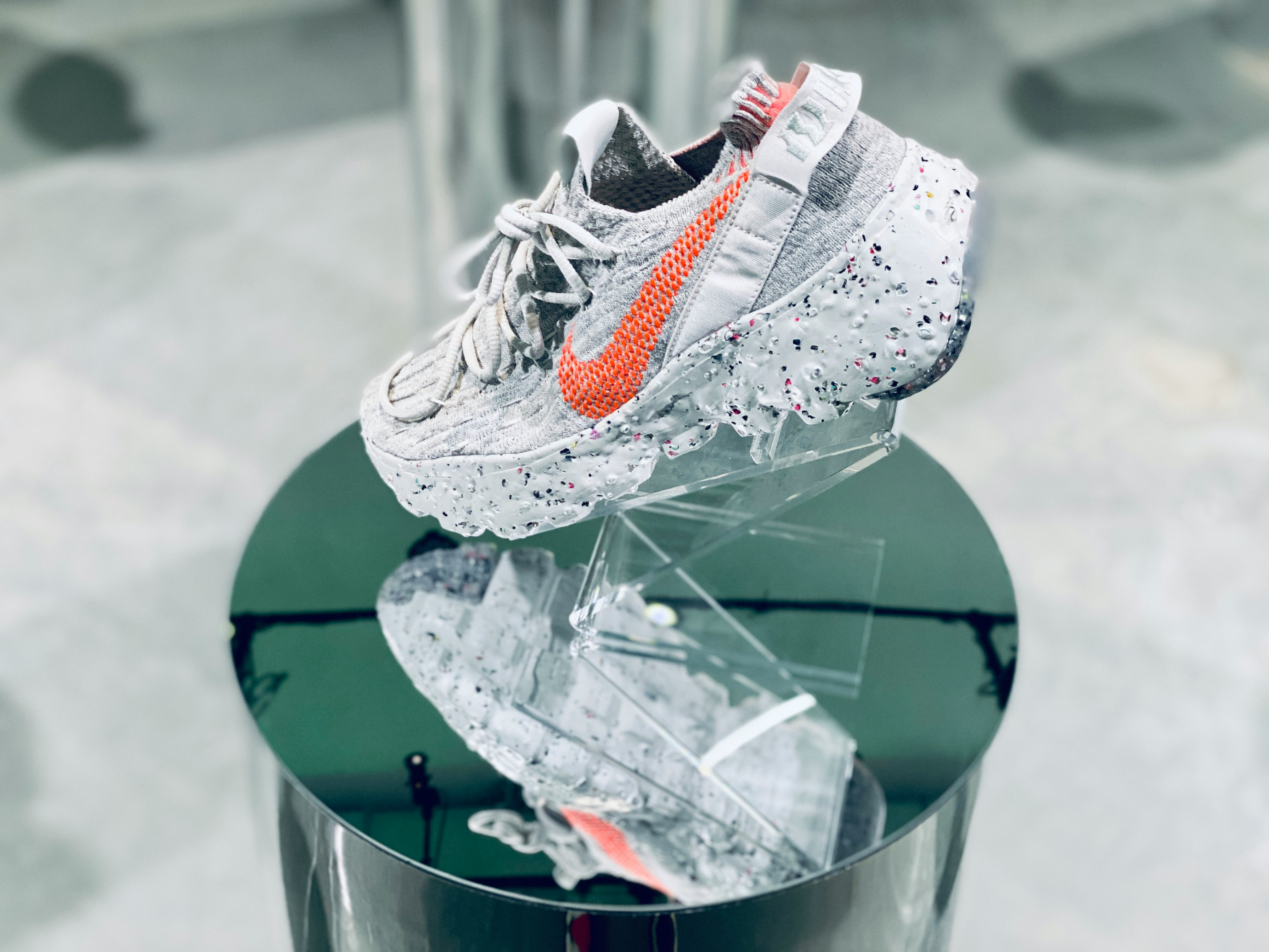 nike shoes made from plastic bottles