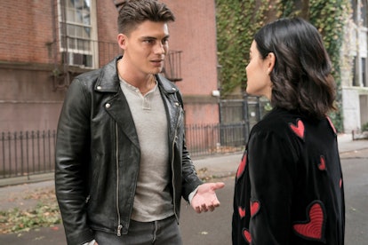 Zane Holtz as K.O. Kelly and Lucy Hale as Katy Keene