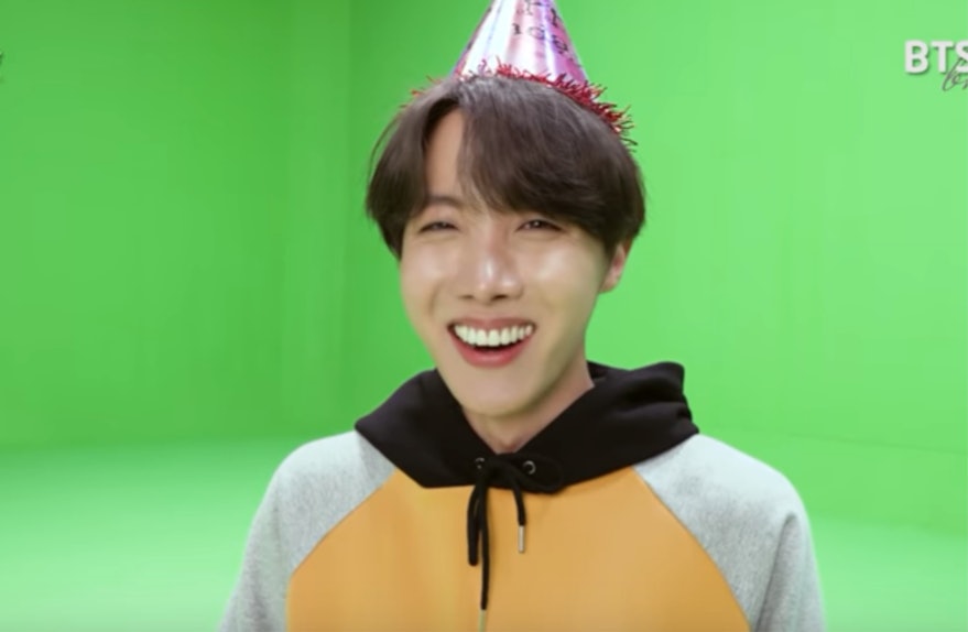 This Video Of Bts J Hope Recreating His Childhood Birthday Photo Is Everything