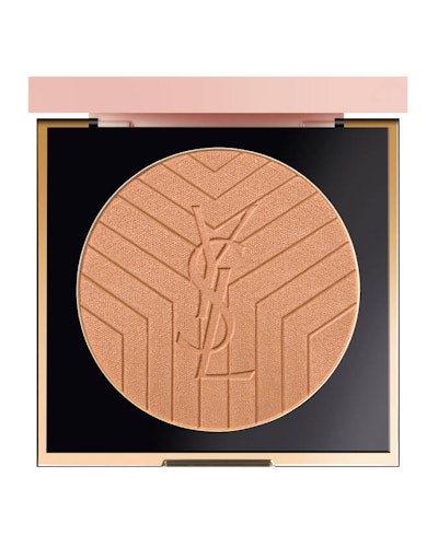 YSL Beauty's new Touche Éclat 3D All Over Glow Powder in compact.