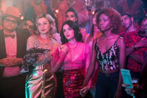 Julia Chan as Pepper Smith, Lucy Hale as Katy Keene and Ashleigh Murray as Josie McCoy in 'Katy Keen...