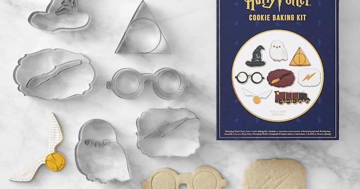 These Harry Potter Cookie Cutters Will Turn Your Muggle Dessert