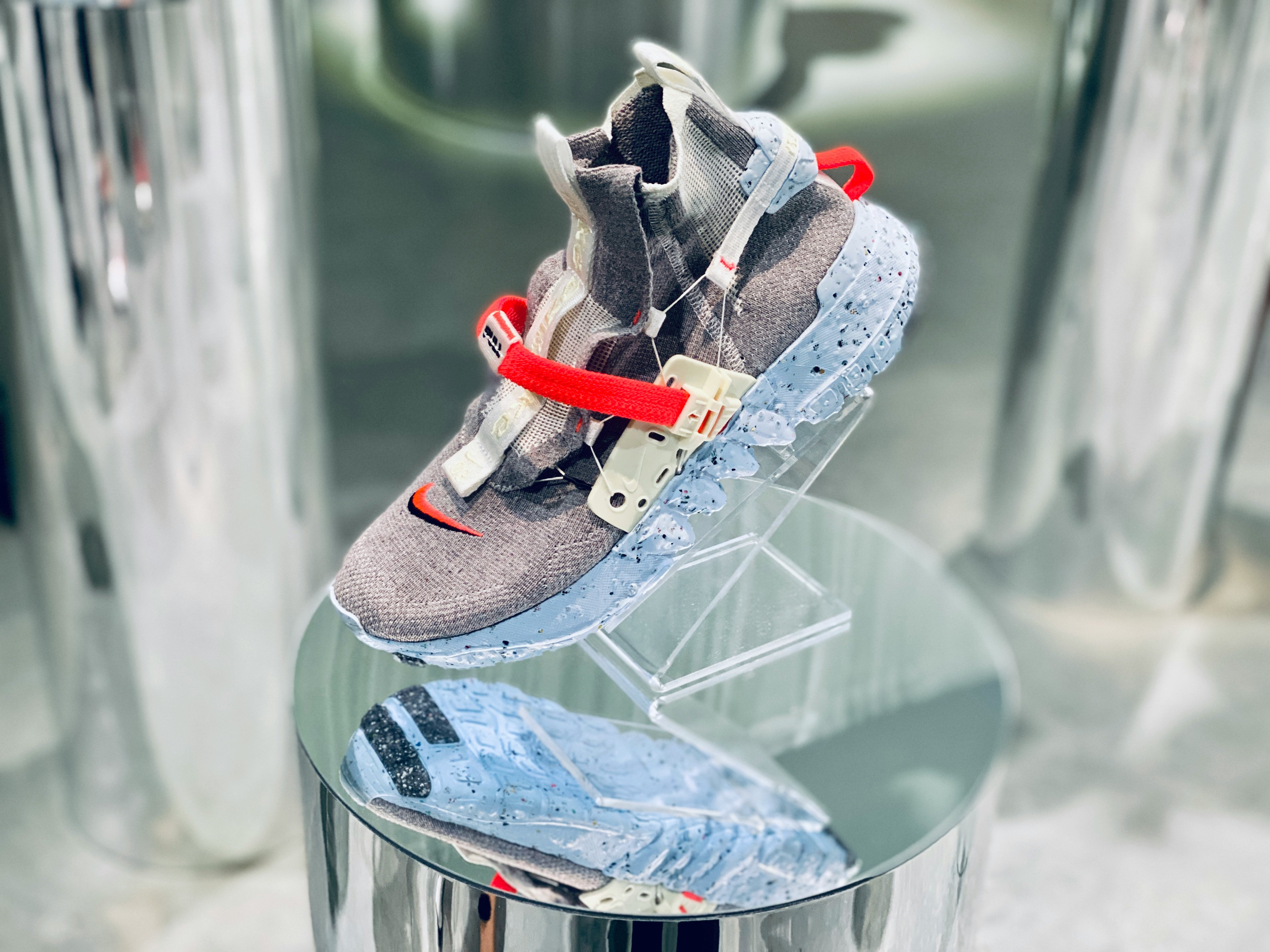 nike shoes made from trash