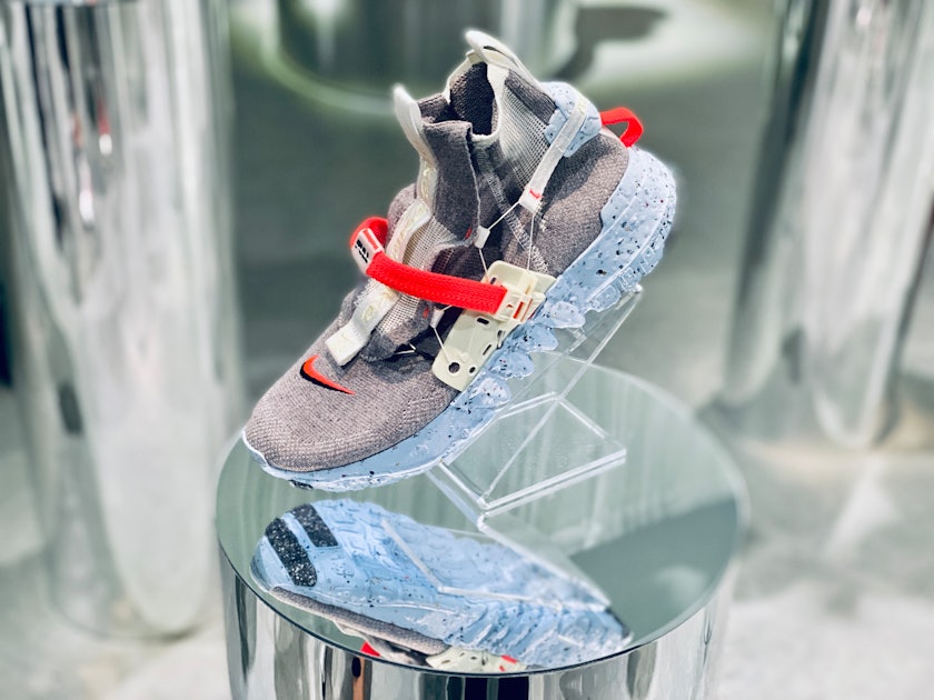 Rizo Catarata Lobo con piel de cordero Nike's 'Space Hippie' sneakers are made out of recycled trash, and they  feel like the future