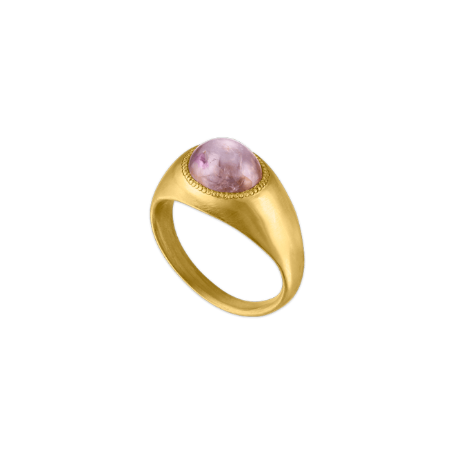 Brown Star Sapphire Roz Ring