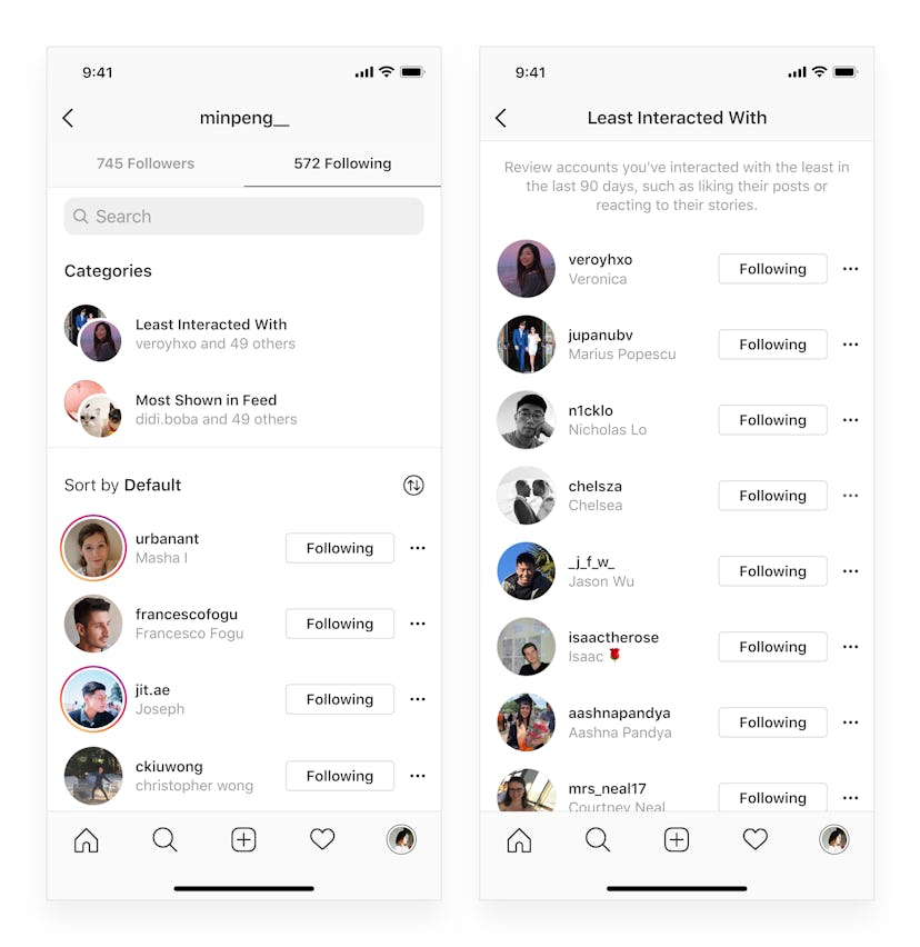 Instagram now lets you organize the accounts you follow into different Categories depending on how y...