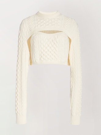 Thousand-In-One-Ways Wool-Cotton Sweater