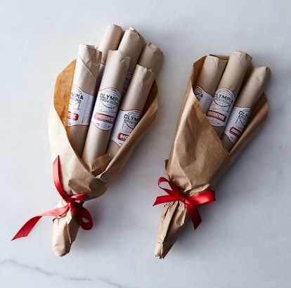 Olympia Provisions offers bouquets of salami for Valentine's Day.
