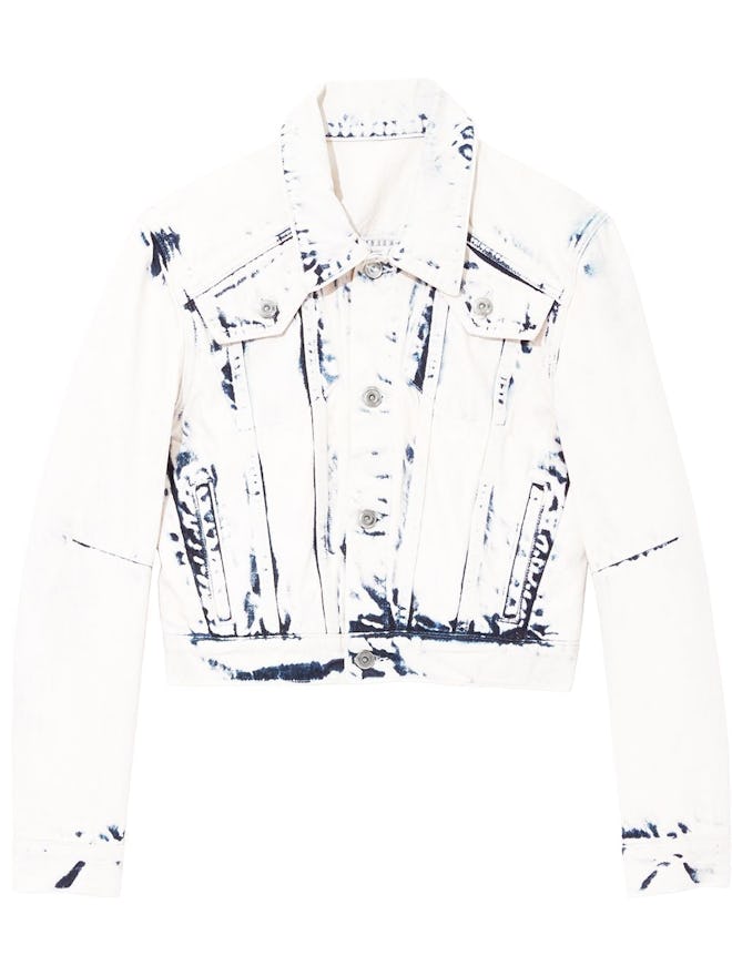 Bleached Cropped Jacket