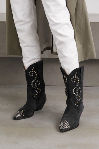 Duerto Studded Suede Boots