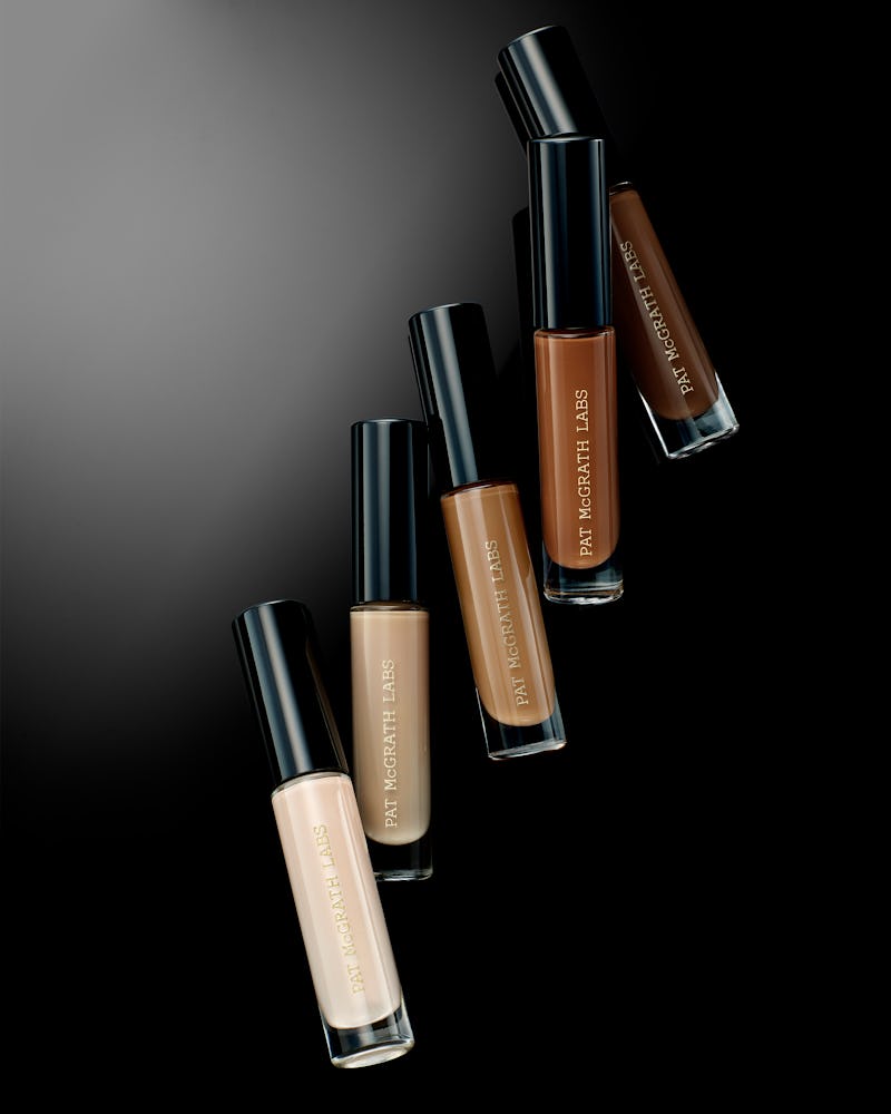 Five shades from Pat McGrath Labs' Sublime Perfection Concealer System.