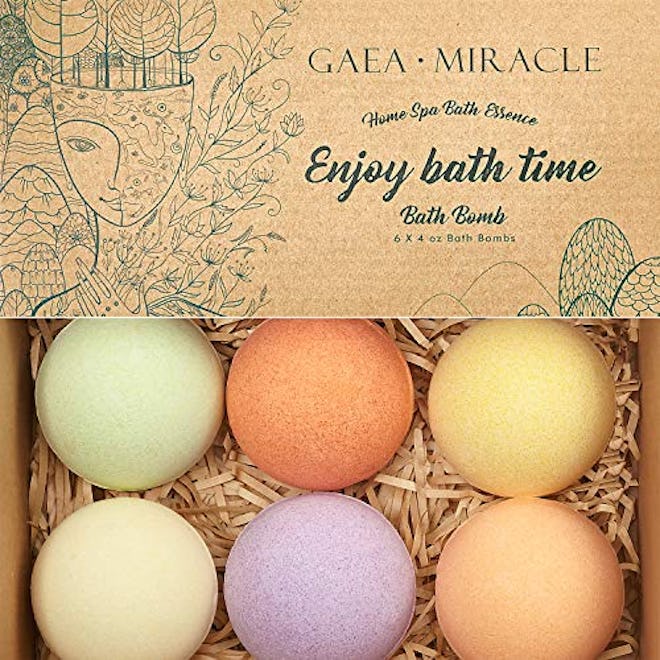 Gaea Miracle Bath Bombs Gift Set (6-Pack)