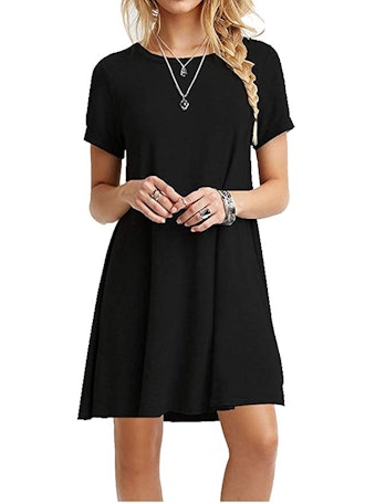 MOLERANI Women's Casual T-Shirt Dress