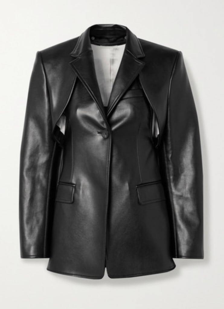 The Leather Blazer Trend That'll Eclipse The Oversized Look