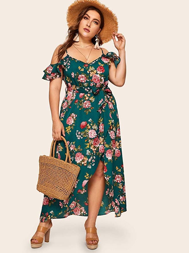 Milumia Women's Floral Summer Maxi Dress