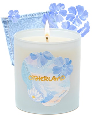 Blue Jean Baby candle