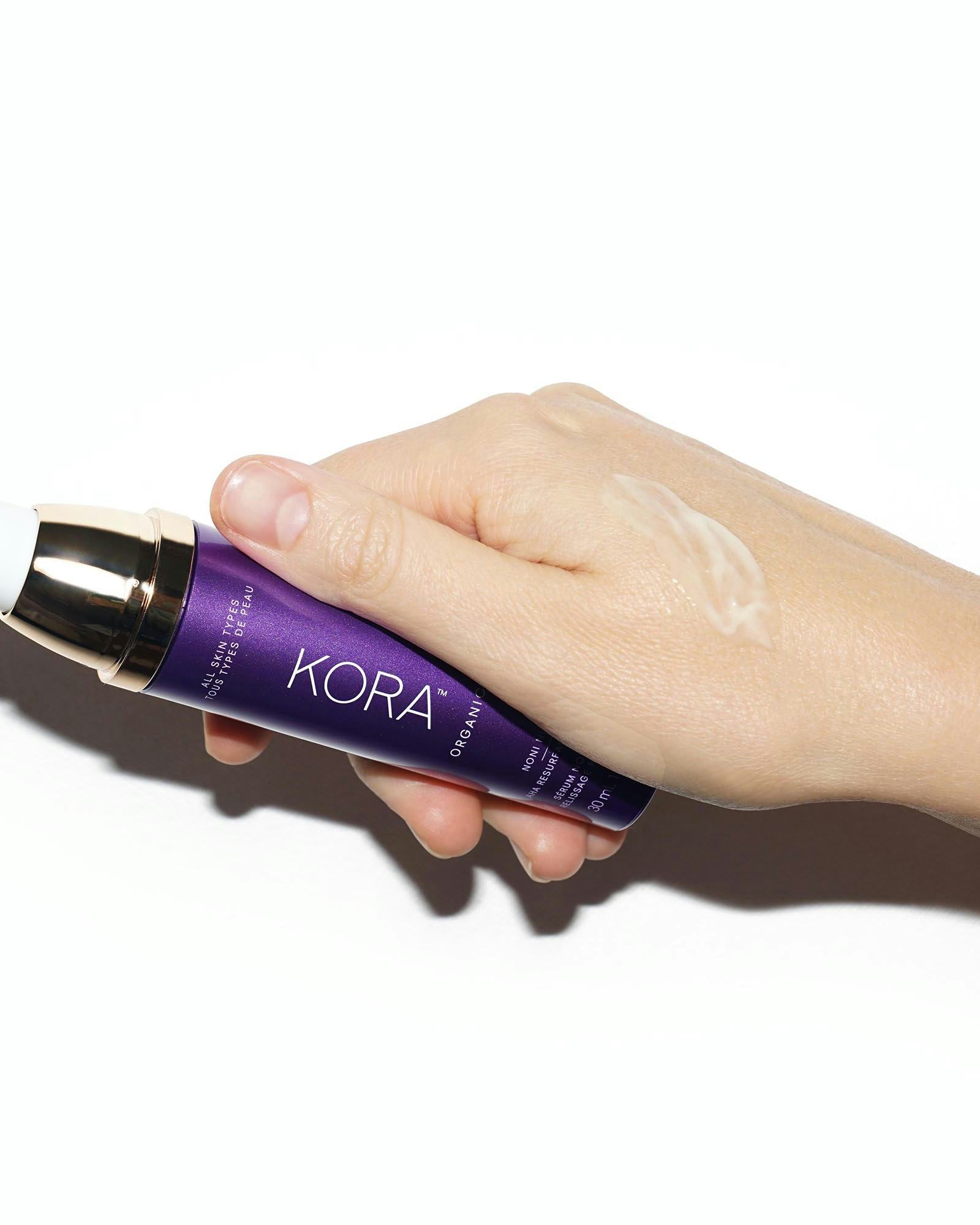 KORA Organics' Noni Night AHA Resurfacing Serum Wants You To Get More Out Of Your Evening Routine KORA Organics' Noni Night AHA Resurfacing Serum Wants You To Get More Out Of Your Evening Routine