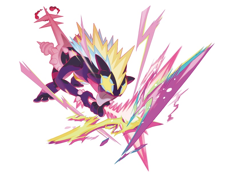 Toxtricity (Amped Form)  Pokémon Sword e Pokémon Shield