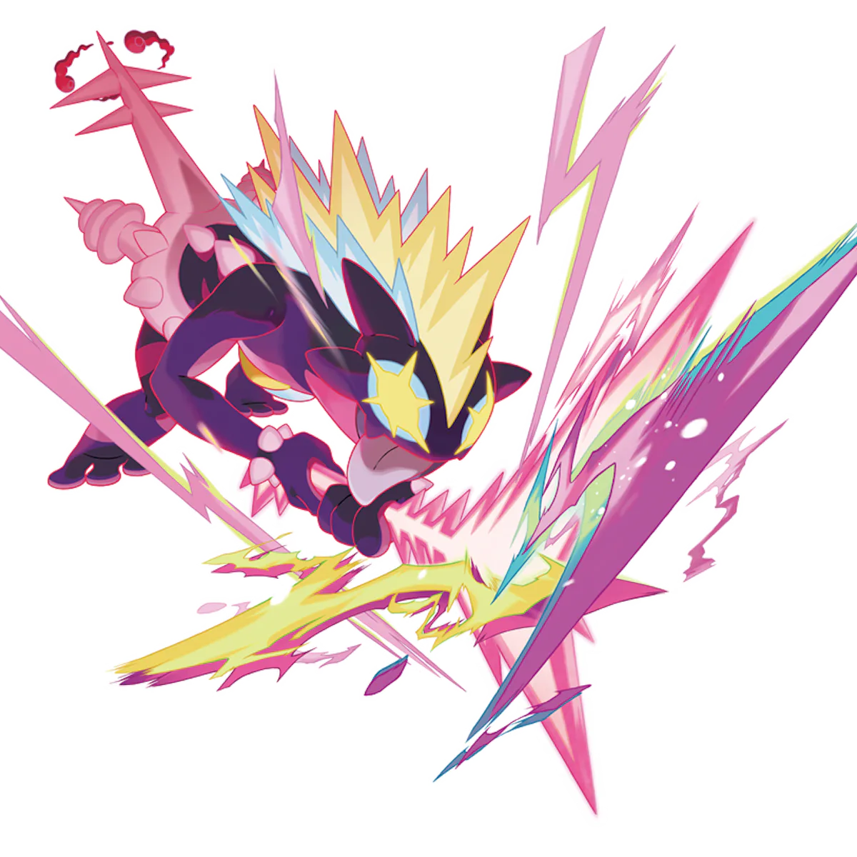gigantamax toxtricity pokemon card Toxtricity VMAX (Secret) (196/192)