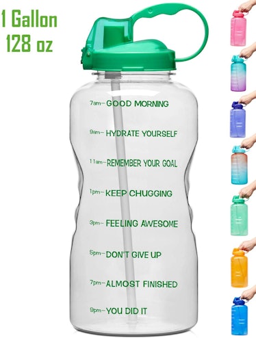 Venture Pal Motivational Time Marker Water Bottle